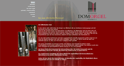 Desktop Screenshot of domorgel-billerbeck.de